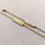 Baby's Personalised Christening Bracelet