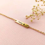 Baby's Personalised Christening Bracelet