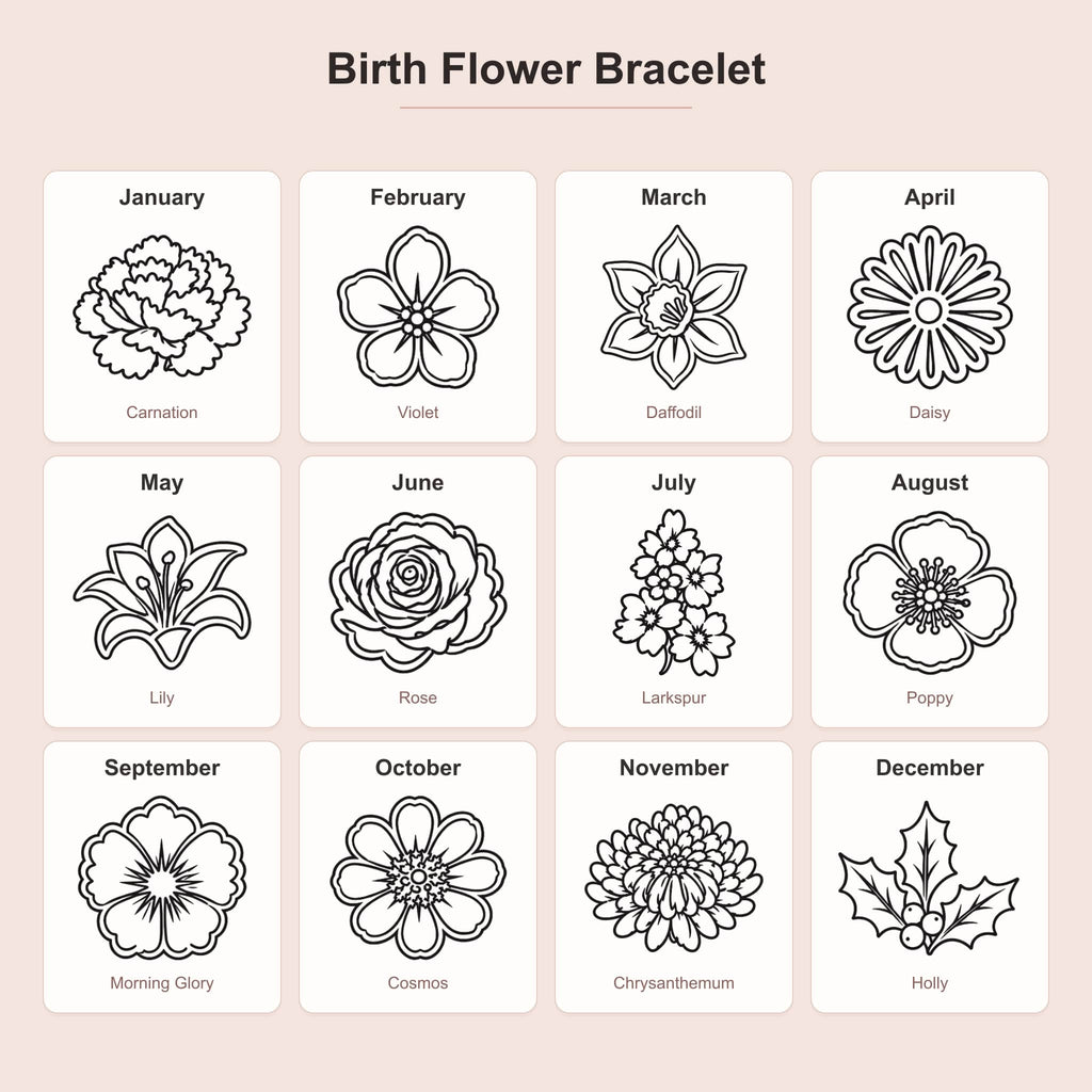 Birthflower Bracelet