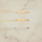 Personalised Engraved Bar Necklace