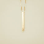 Personalised Engraved Bar Necklace