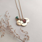 Family Names & Birthstones Necklace