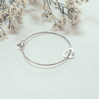 Personalised Heart Charms Bracelet