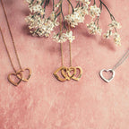Heart Charm Name Necklace