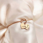 Heart Knot Bangle