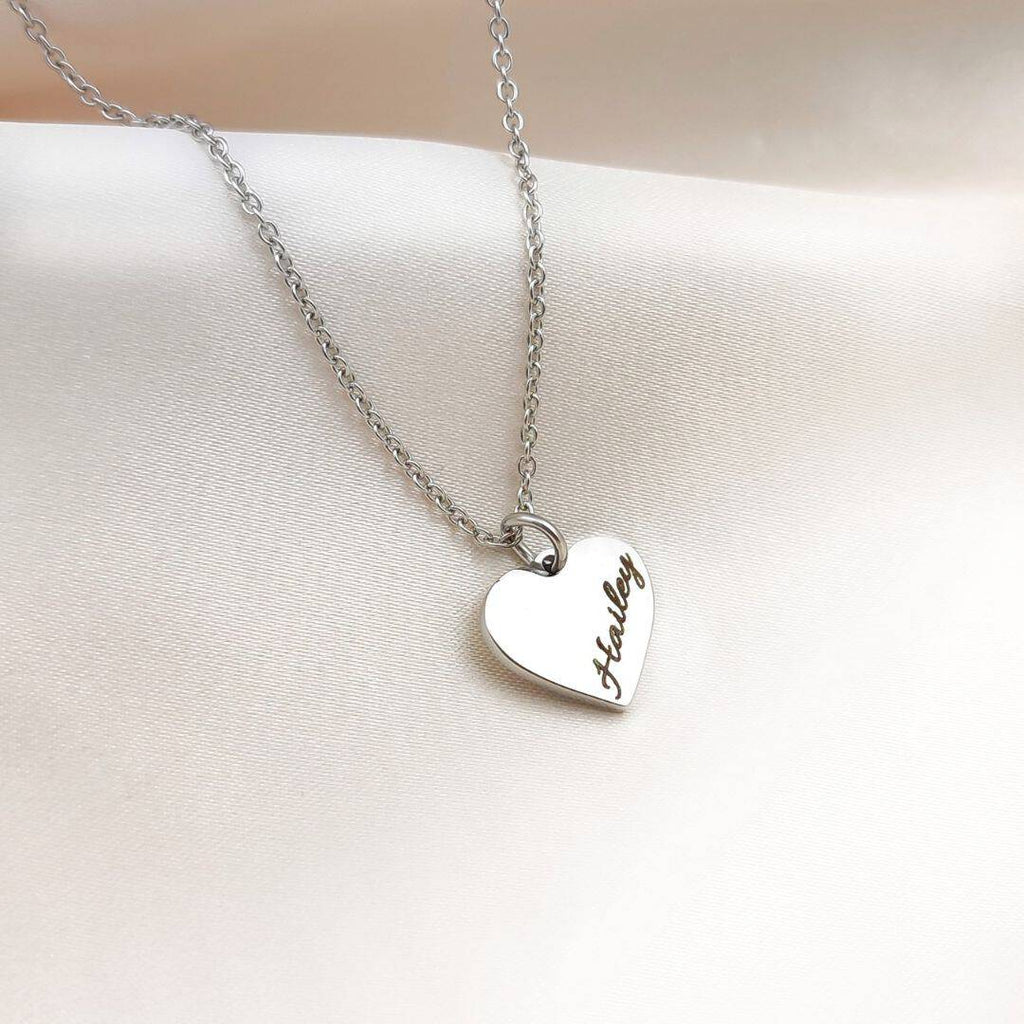 Name Heart Necklace