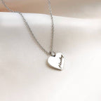 Name Heart Necklace