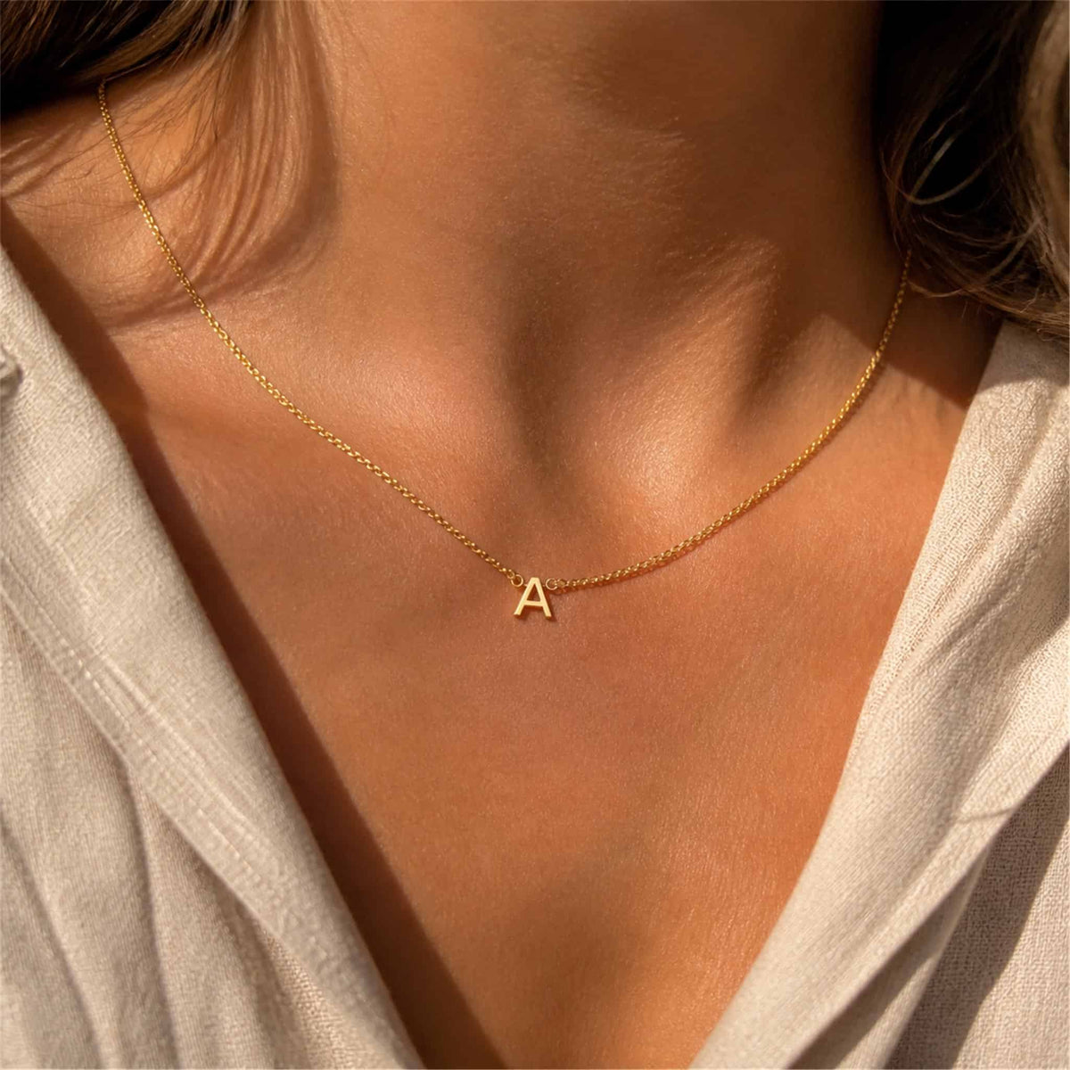 Initial Charms Necklace
