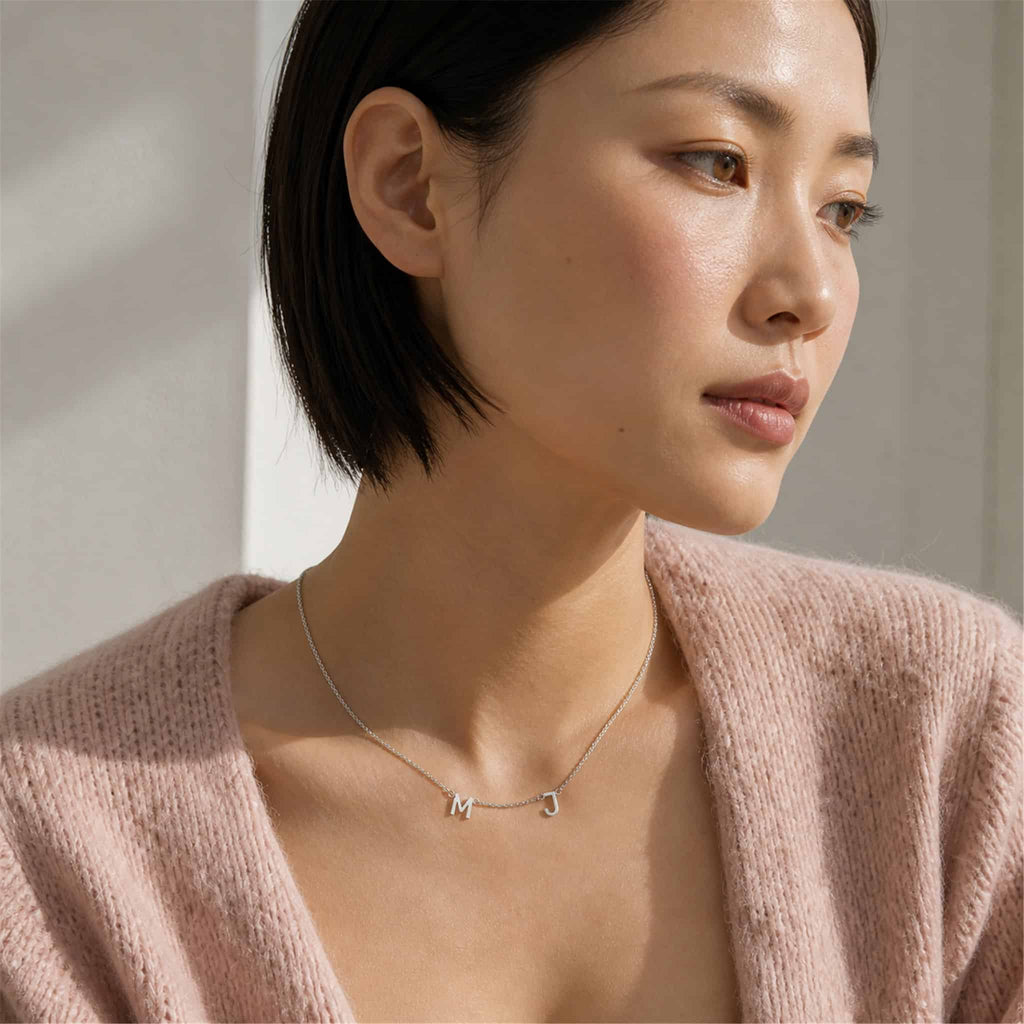 Initial Charms Necklace