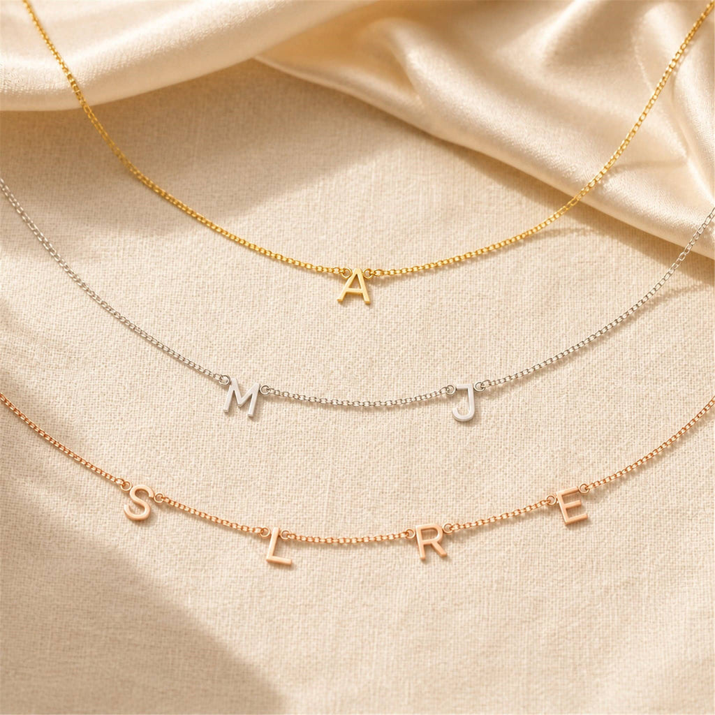 Initial Charms Necklace