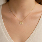 Initial Tag Necklace