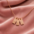 Initial Tag Necklace