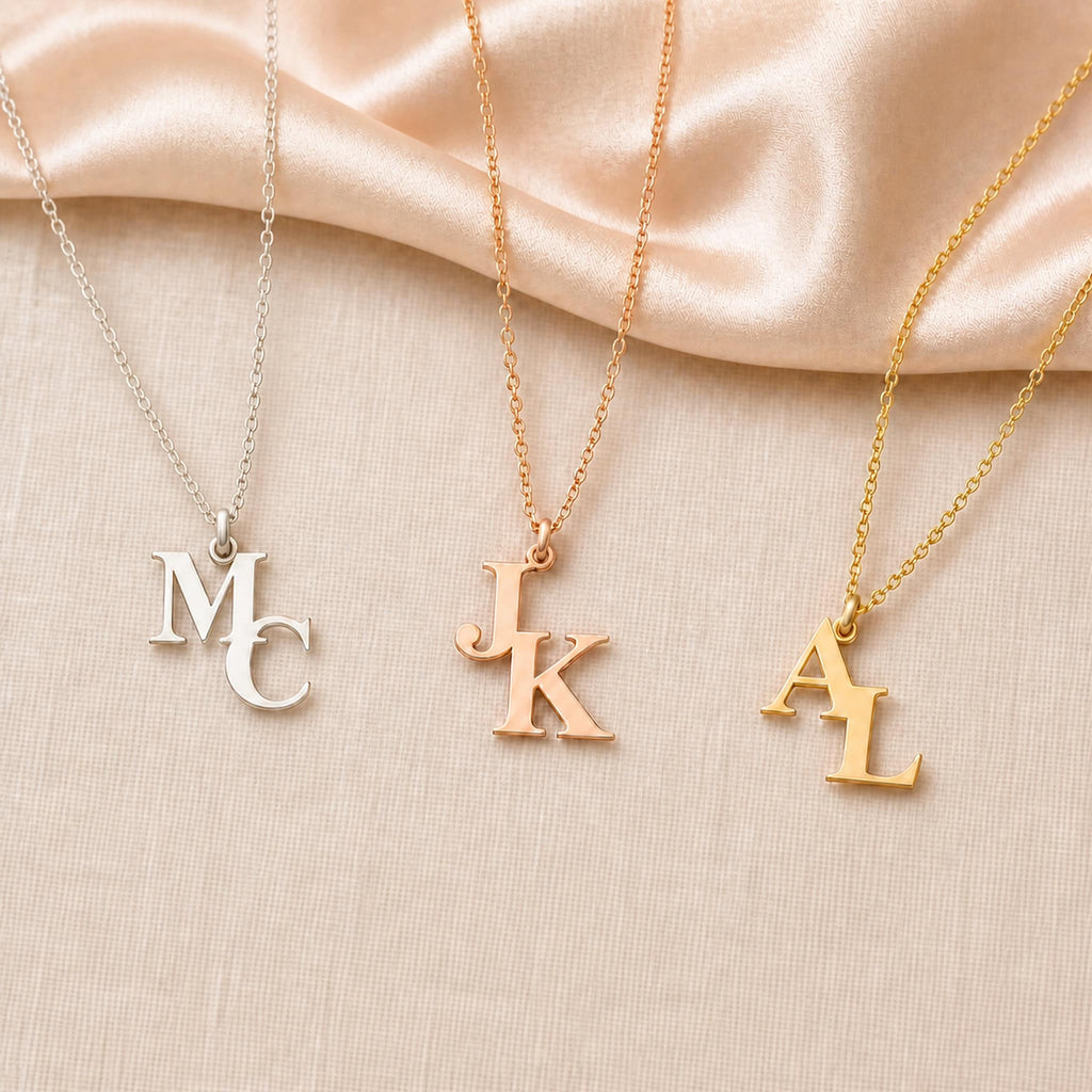 Interlocking Initials Necklace