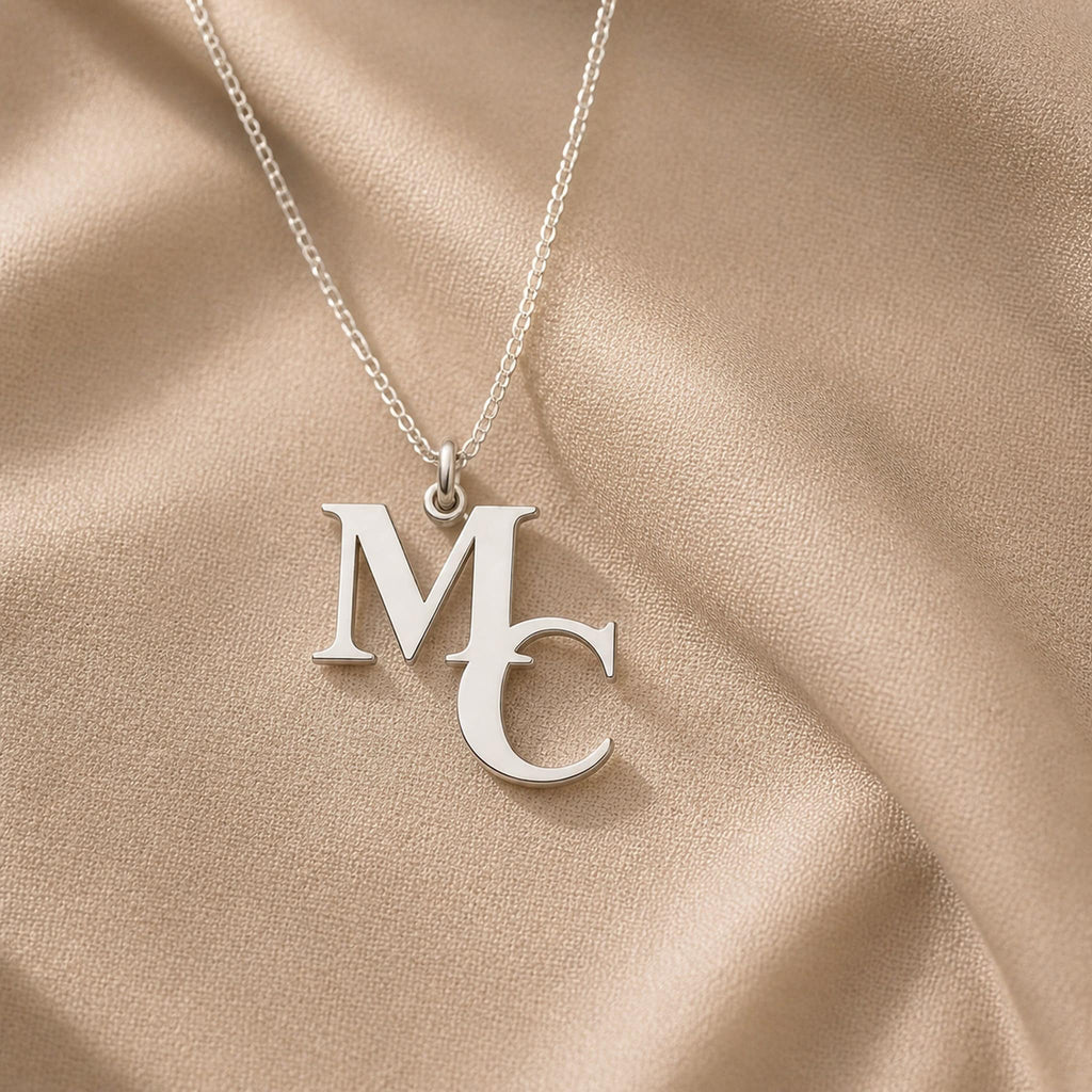 Interlocking Initials Necklace