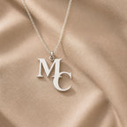 Interlocking Initials Necklace
