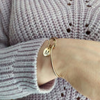 Initial Knot Bangle