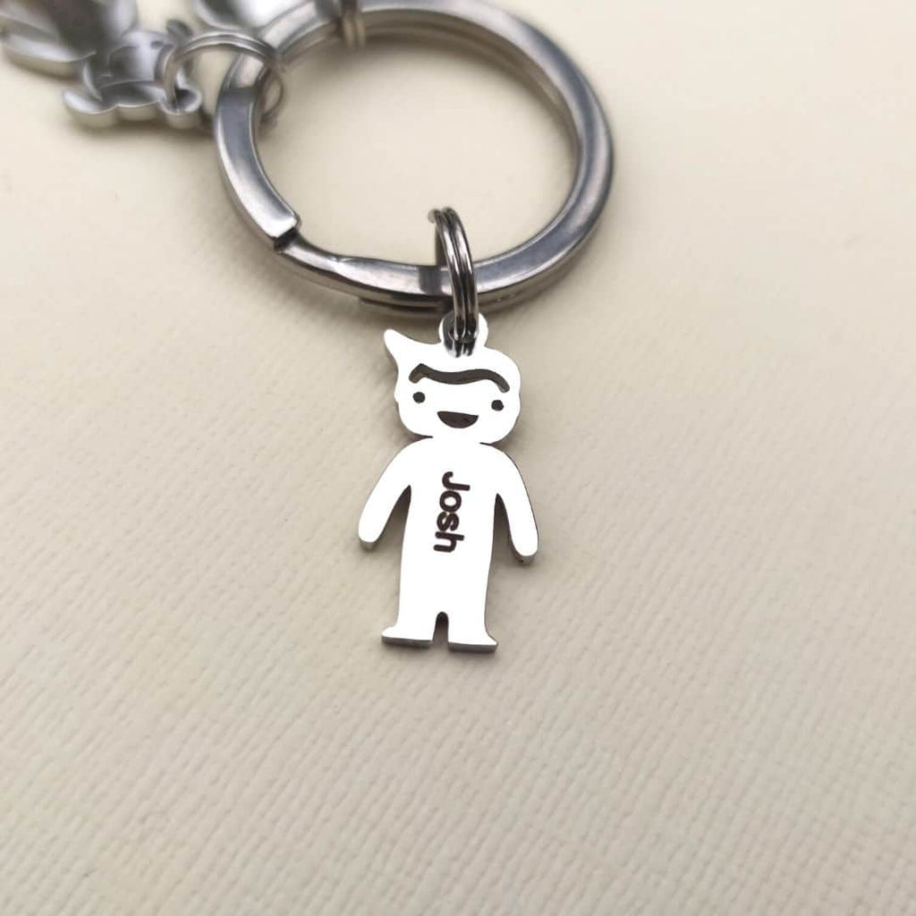 This Mummy/Daddy Belongs To Keychain