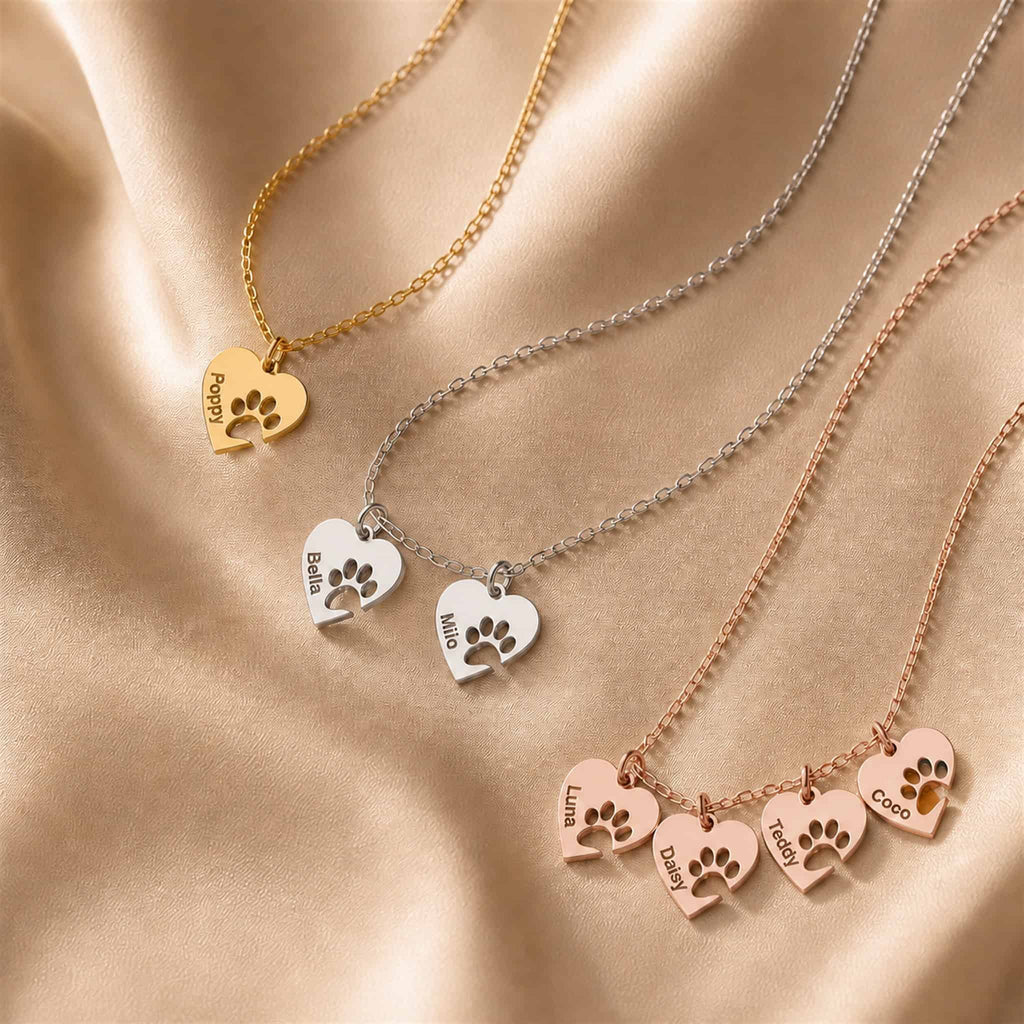 Paws On My Heart Necklace