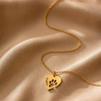 Paws On My Heart Necklace