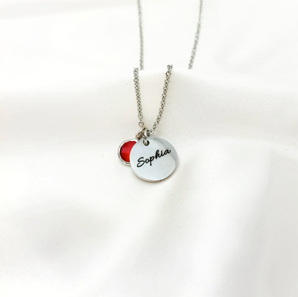 Personalised Birthstone Necklace