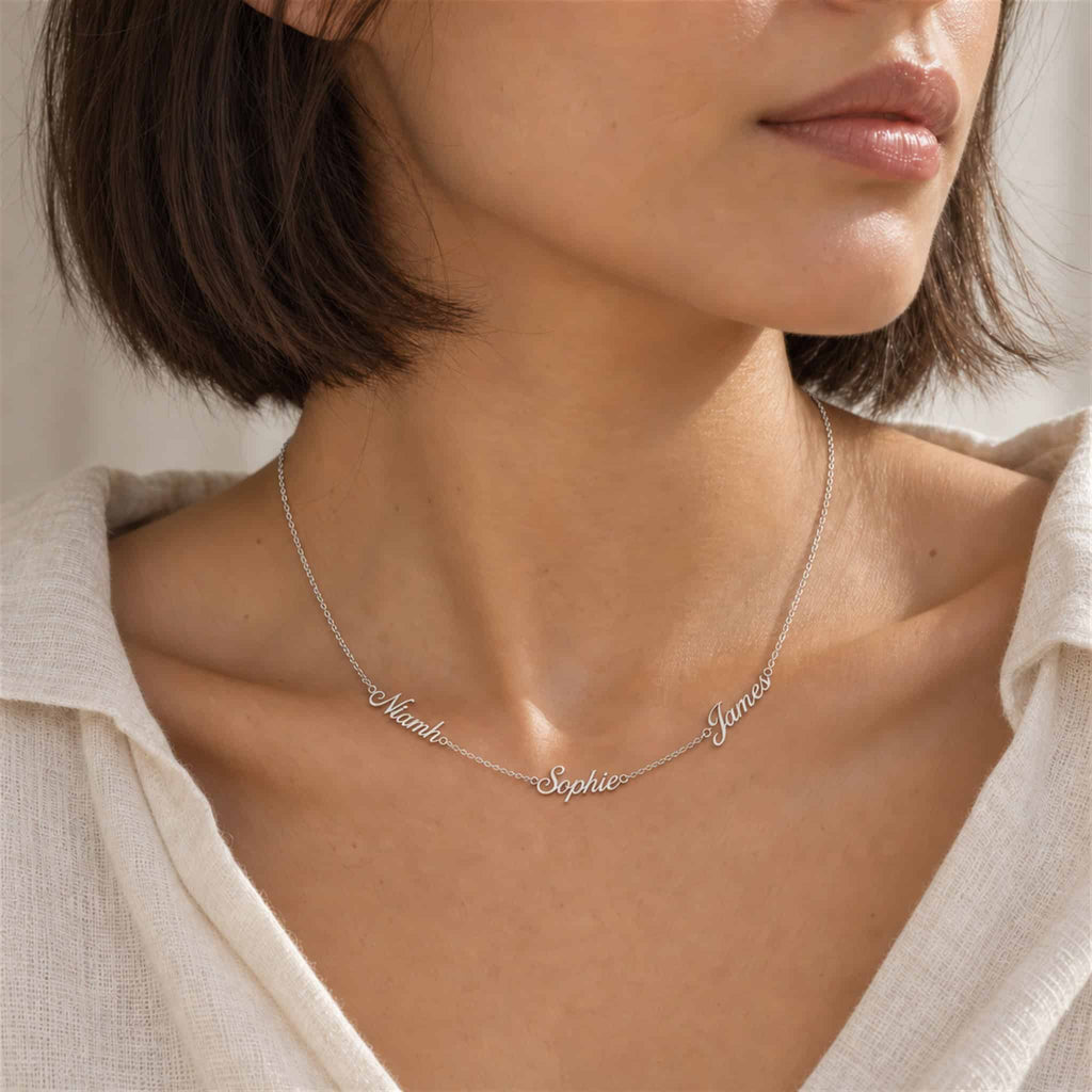 Personalised Multi Name Necklace
