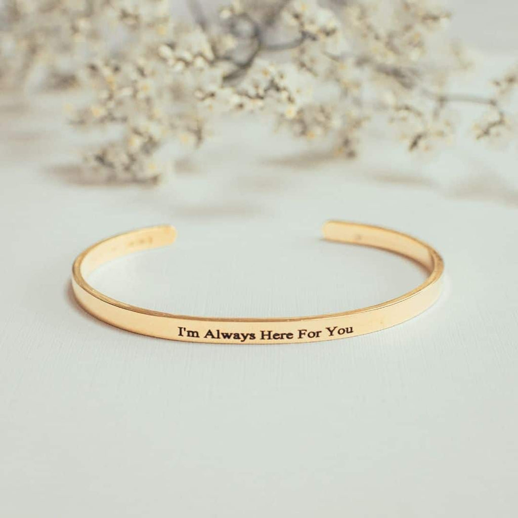 Personalised Quote Bangle