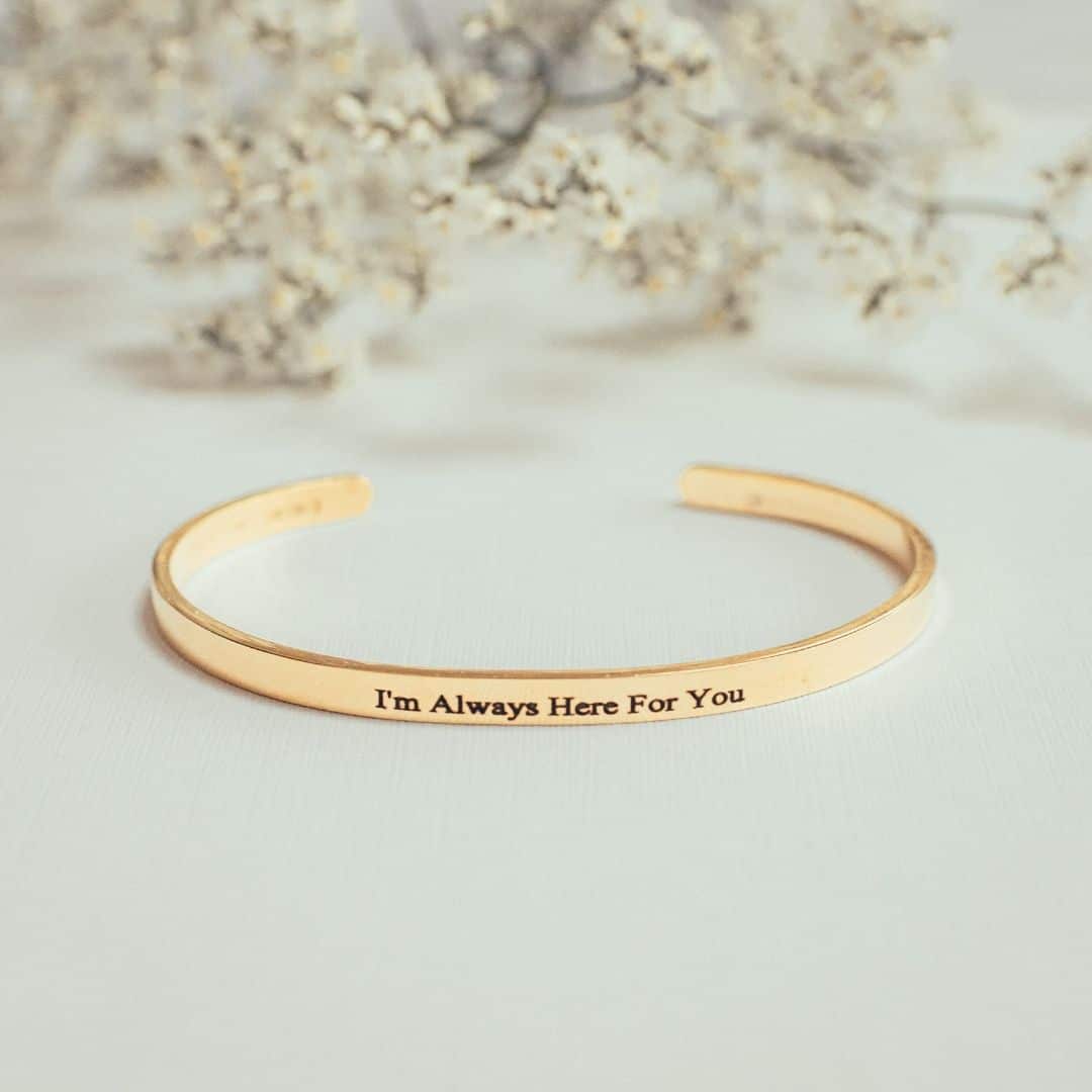 Personalised Quote Bangle