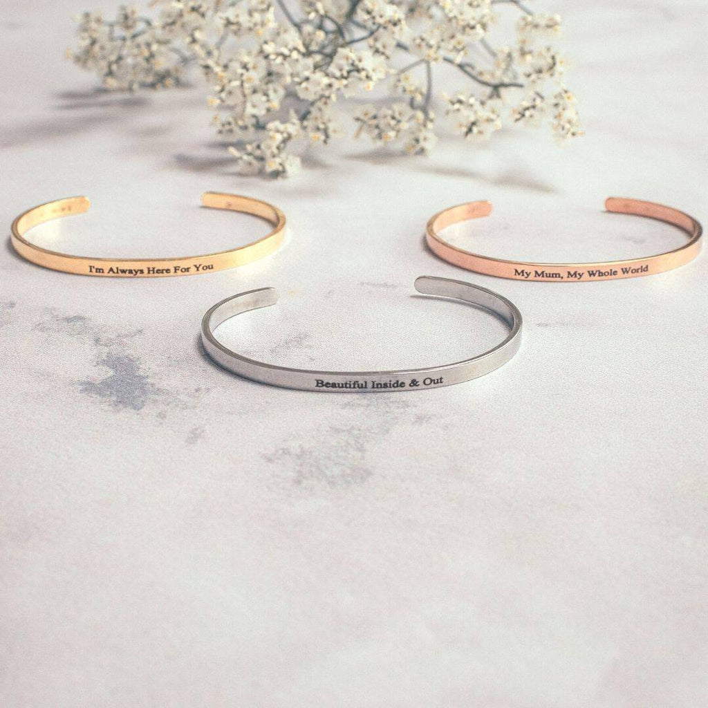 Personalised Quote Bangle
