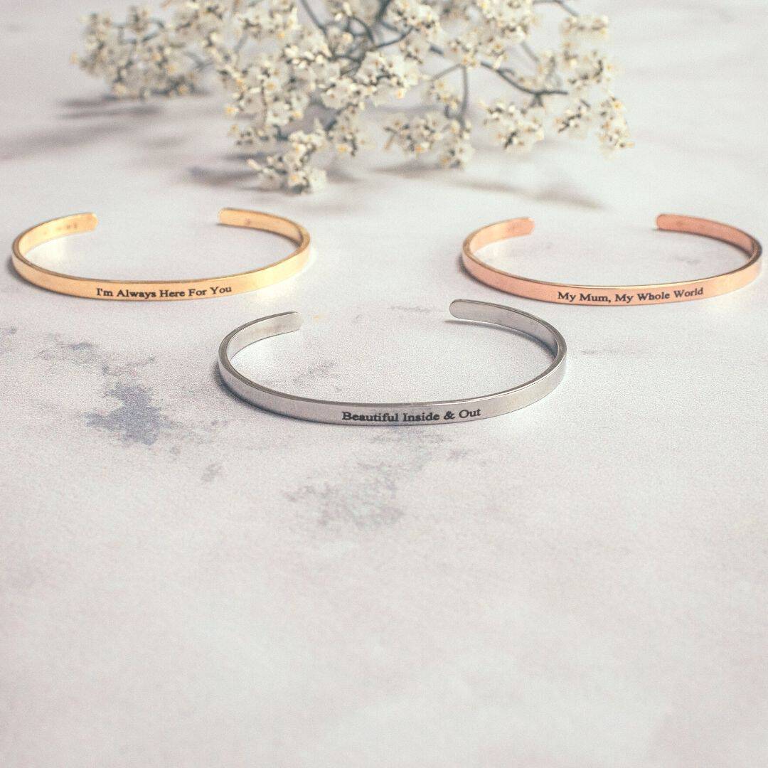 Personalised Quote Bangle