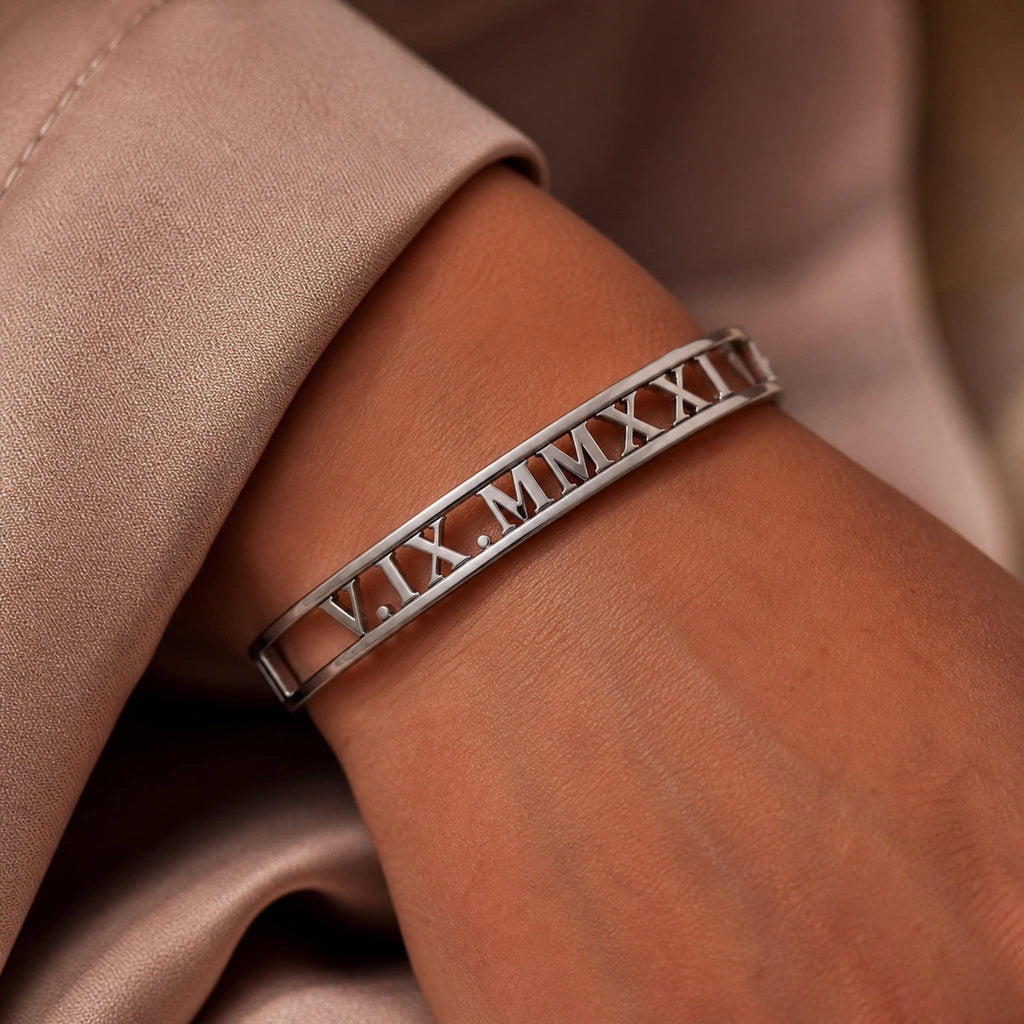 Roman Numerals Bangle