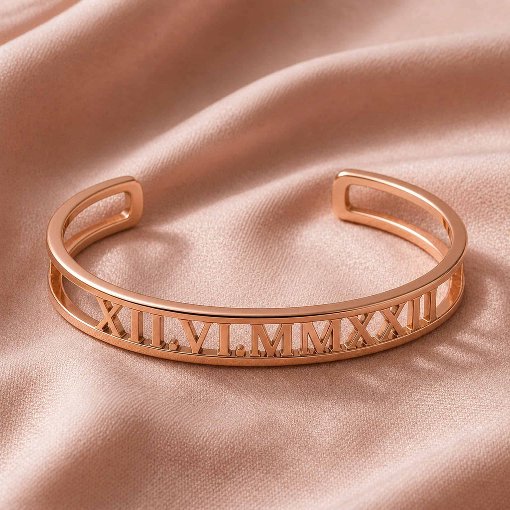 Roman Numerals Bangle