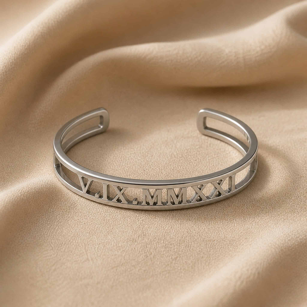 Roman Numerals Bangle
