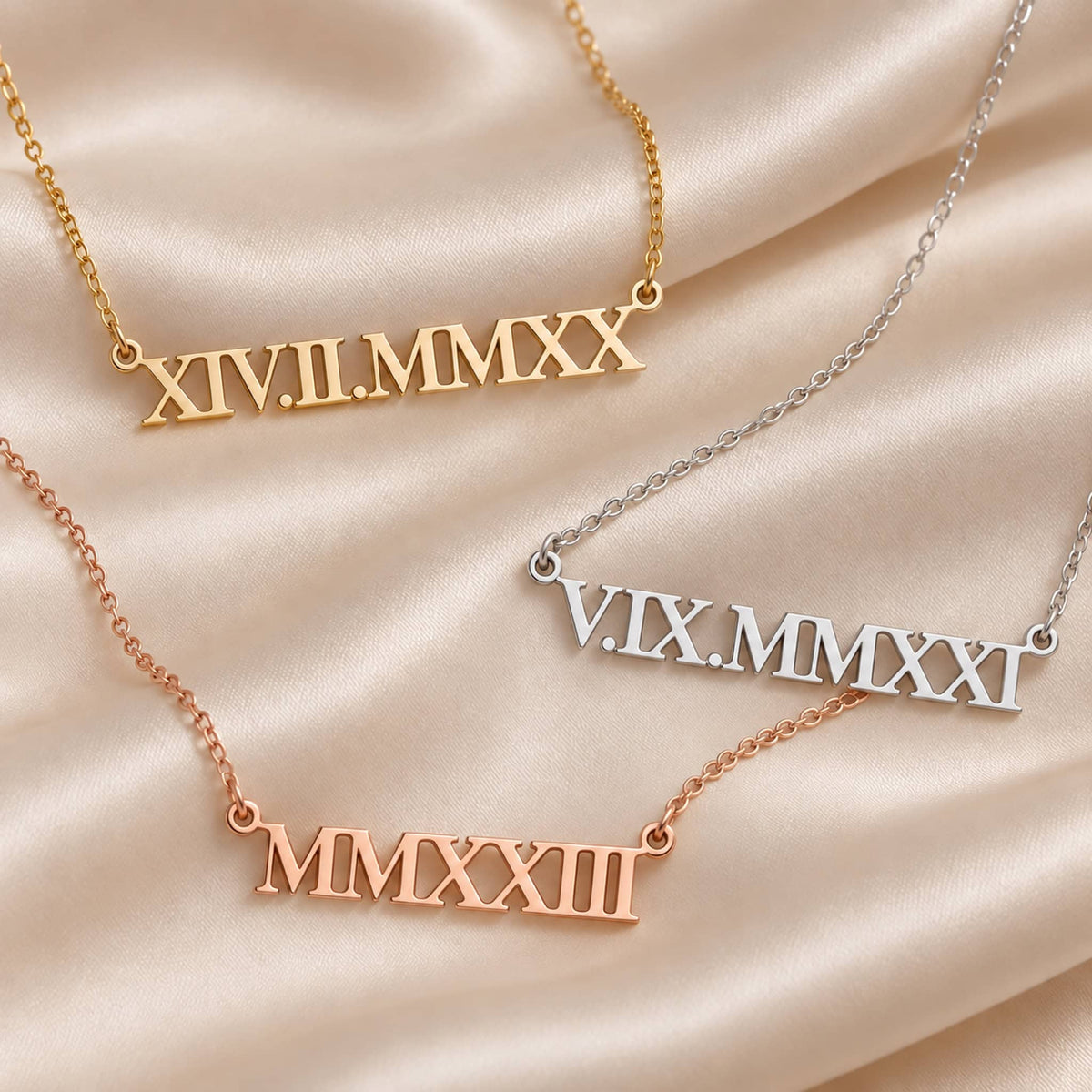 Roman Numerals Necklace