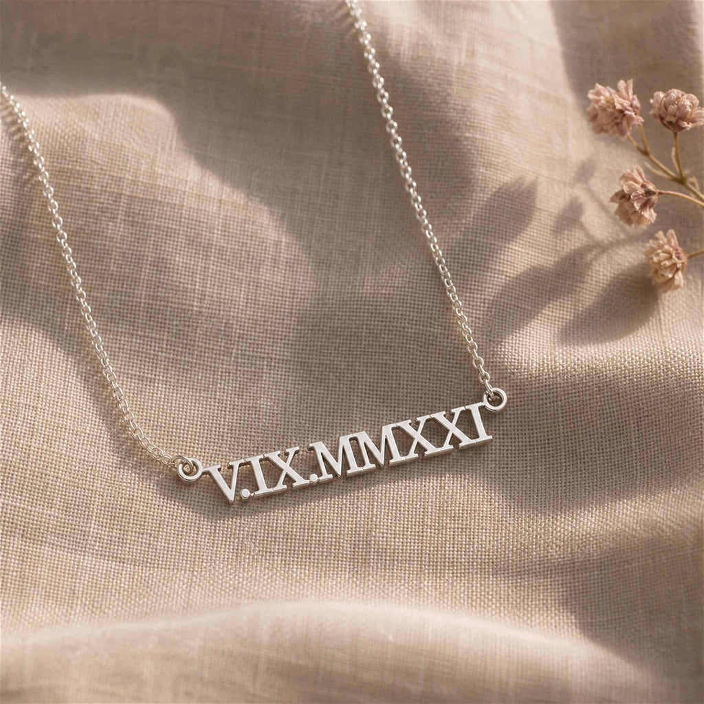 Roman Numerals Necklace