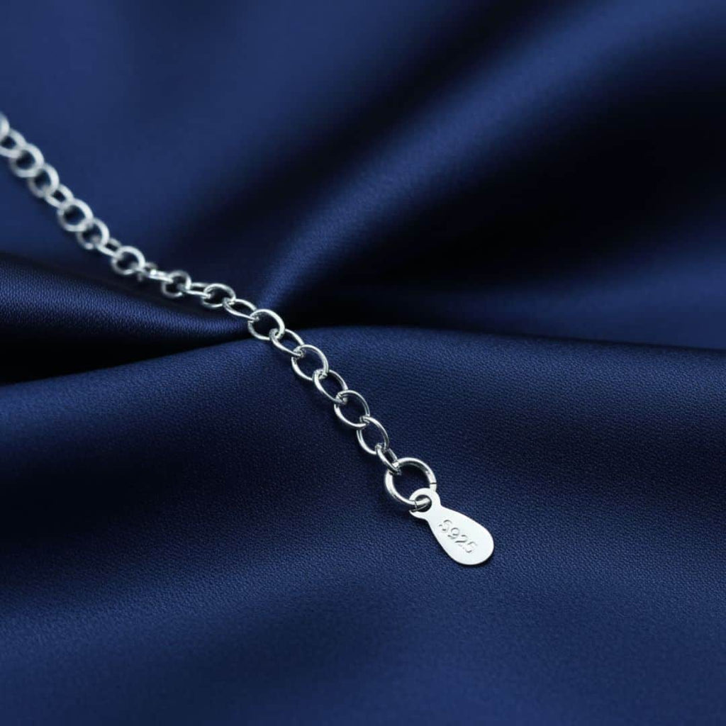 925 Sterling Silver Snowflake Necklace