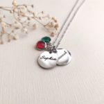 Family Names & Birthstones Necklace