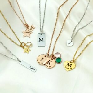 Initial Necklaces