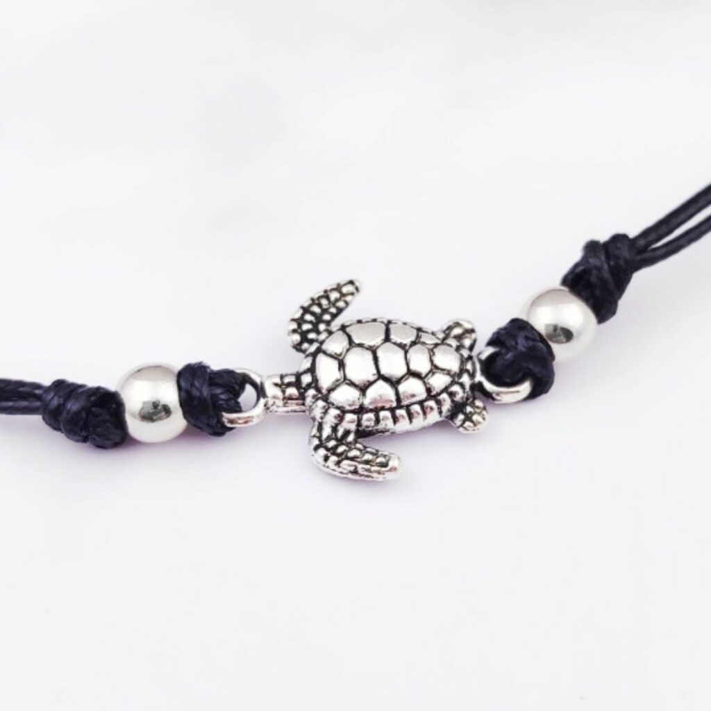 Save The Sea Turtles Charm Bracelet Charm Bear