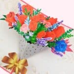 Flower Bouquet 3D Pop Up Card
